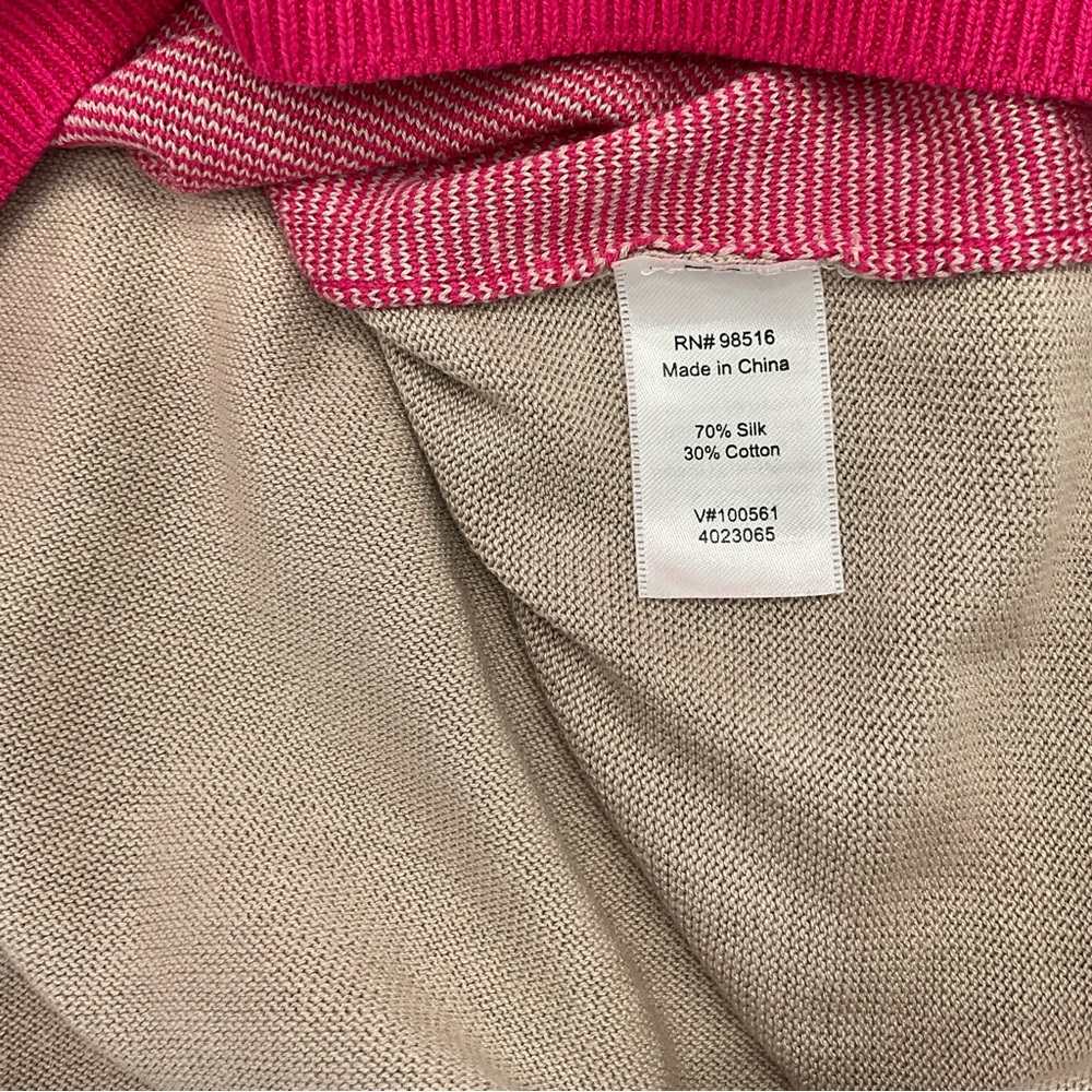 Coldwater Creek Sleeveless Sweater Top, Small - Picture 4 of 5